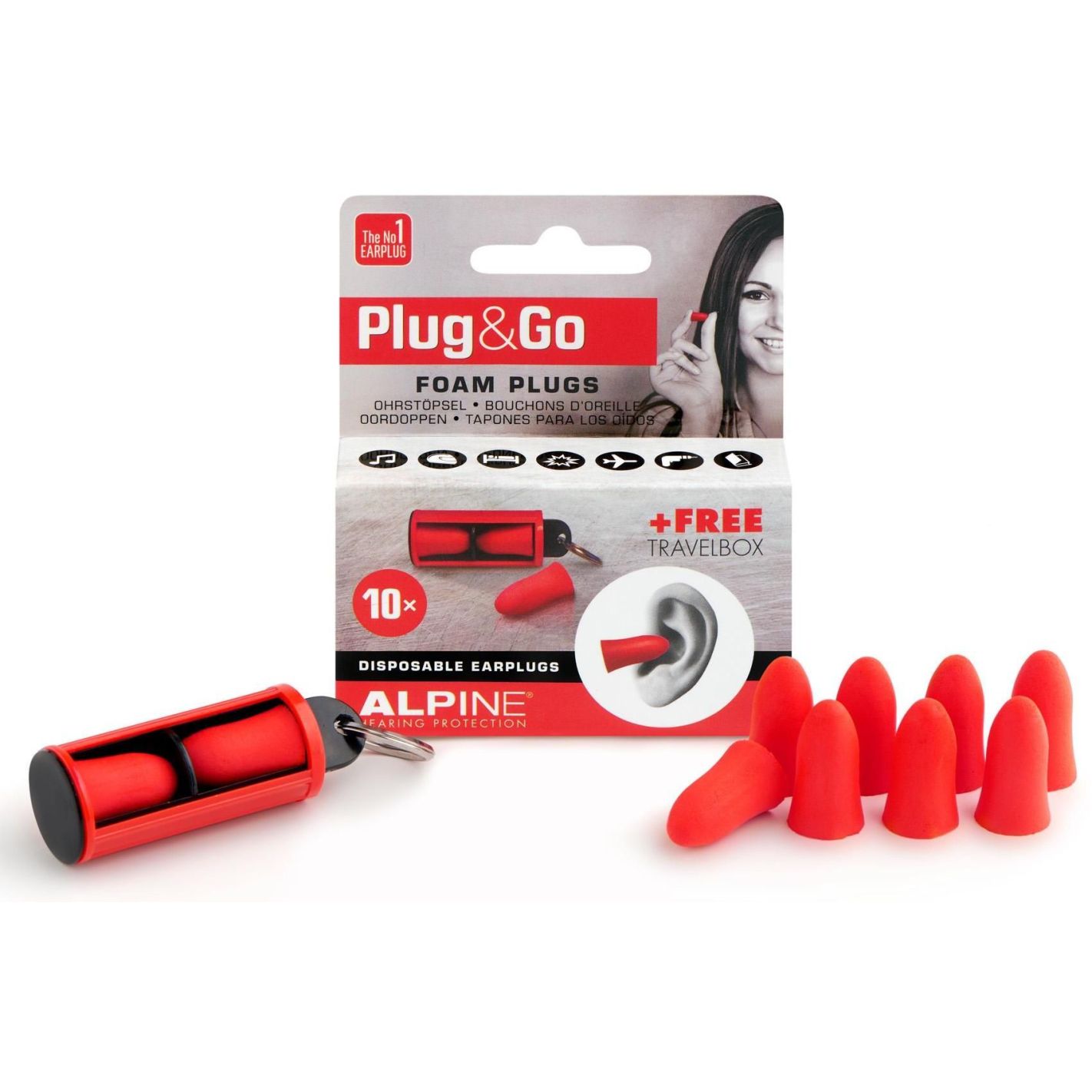 PLUG AND GO FOAM PLUGS