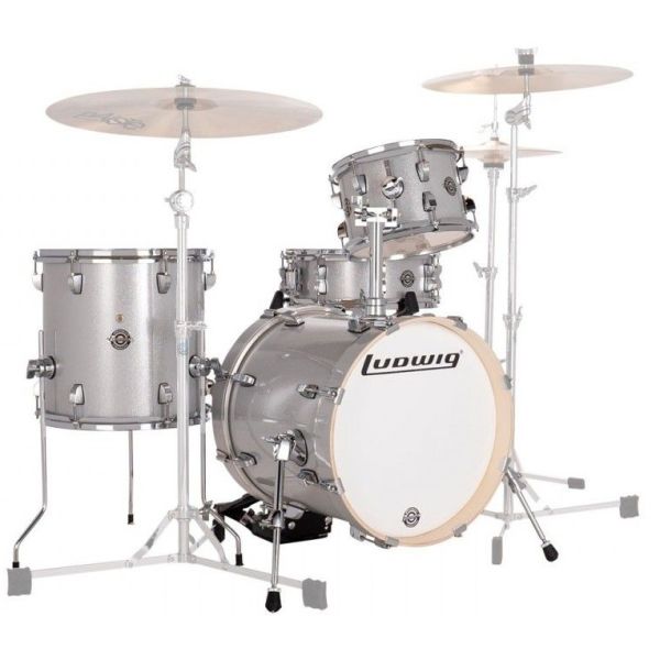 LC2797 BREAKBEATS 4PC BD16 SILVER SPARKLE