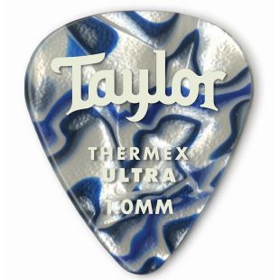 PREM 351 THERMEX ULTRA PICKS BLUE SWIRL 1.00MM 6-PACK