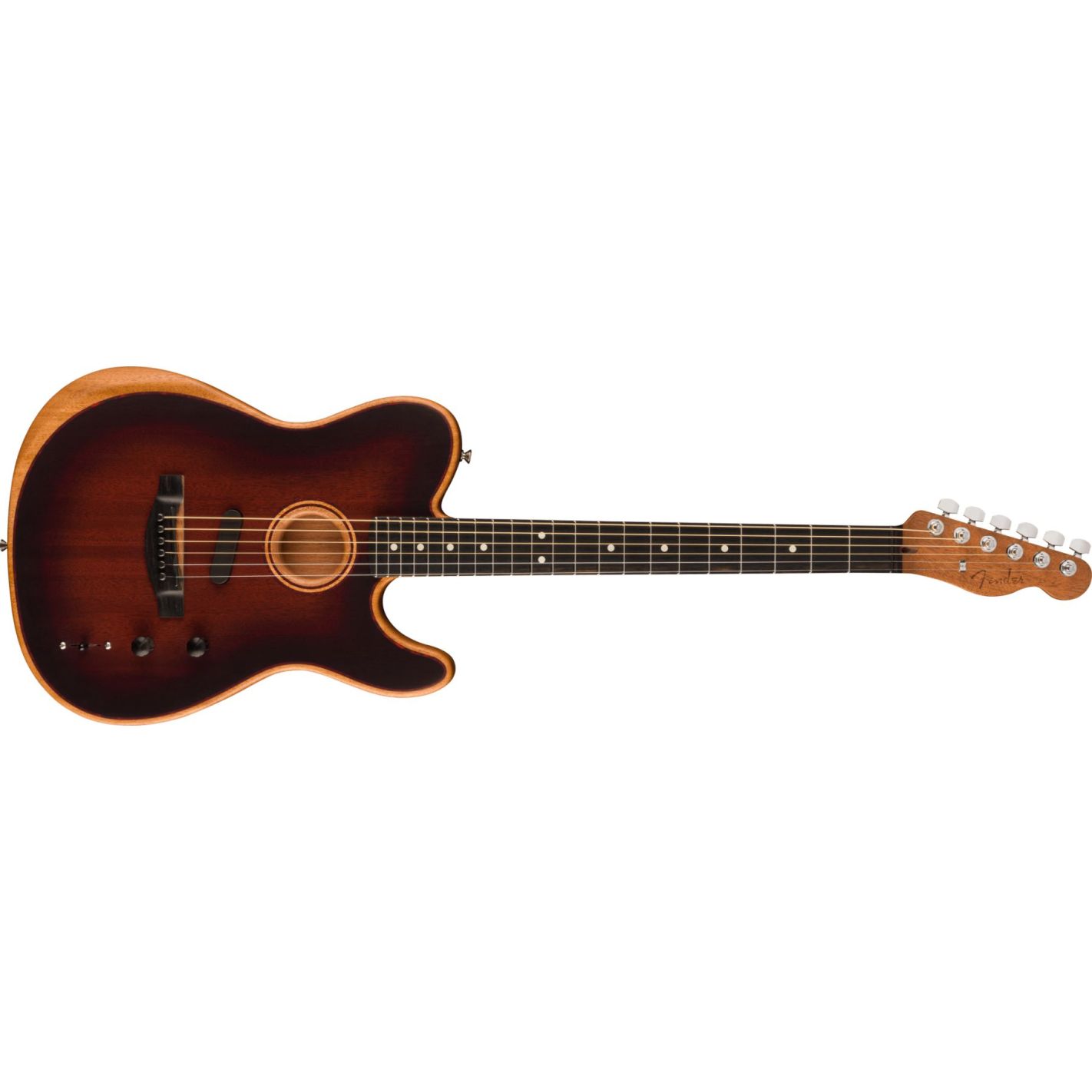 ACOUSTASONIC TELECASTER BOURBON BURST MAH EB WB