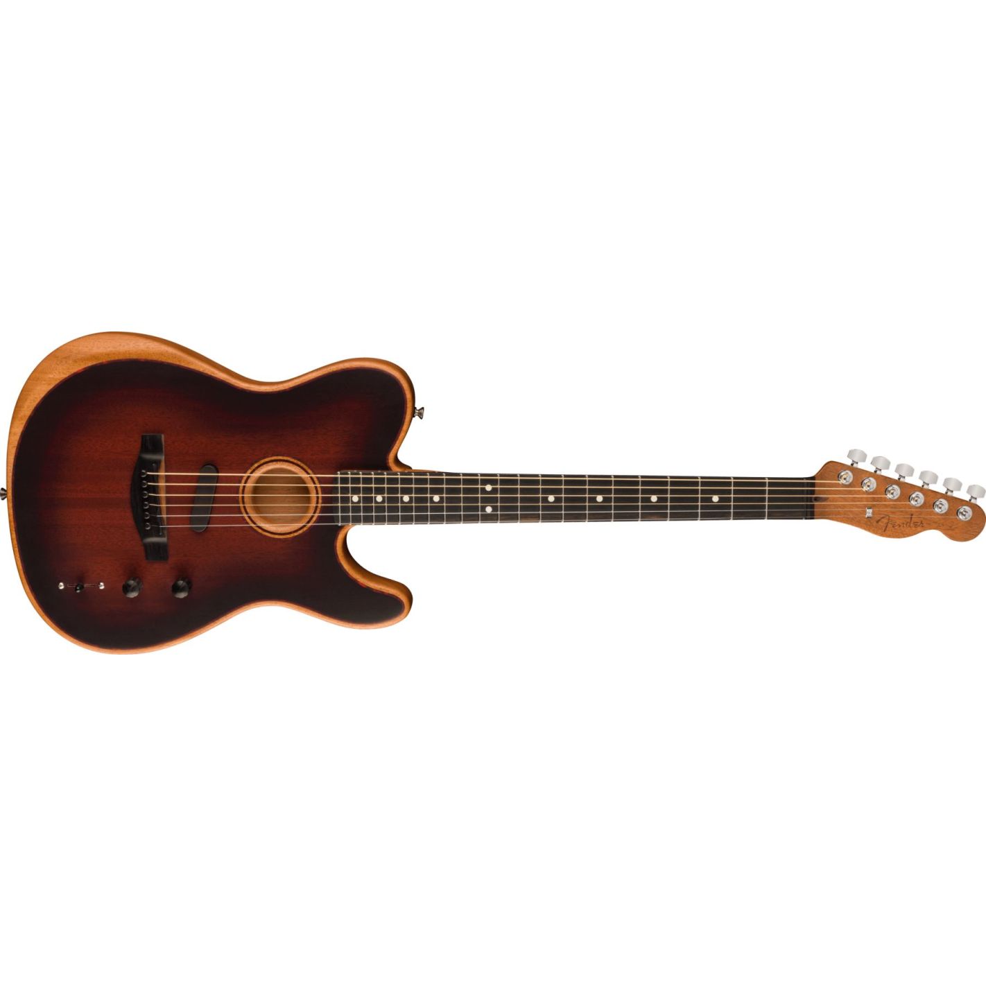 ACOUSTASONIC TELECASTER BOURBON BURST MAH EB WB