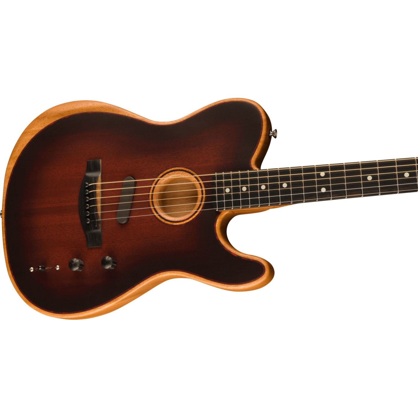 ACOUSTASONIC TELECASTER BOURBON BURST MAH EB WB