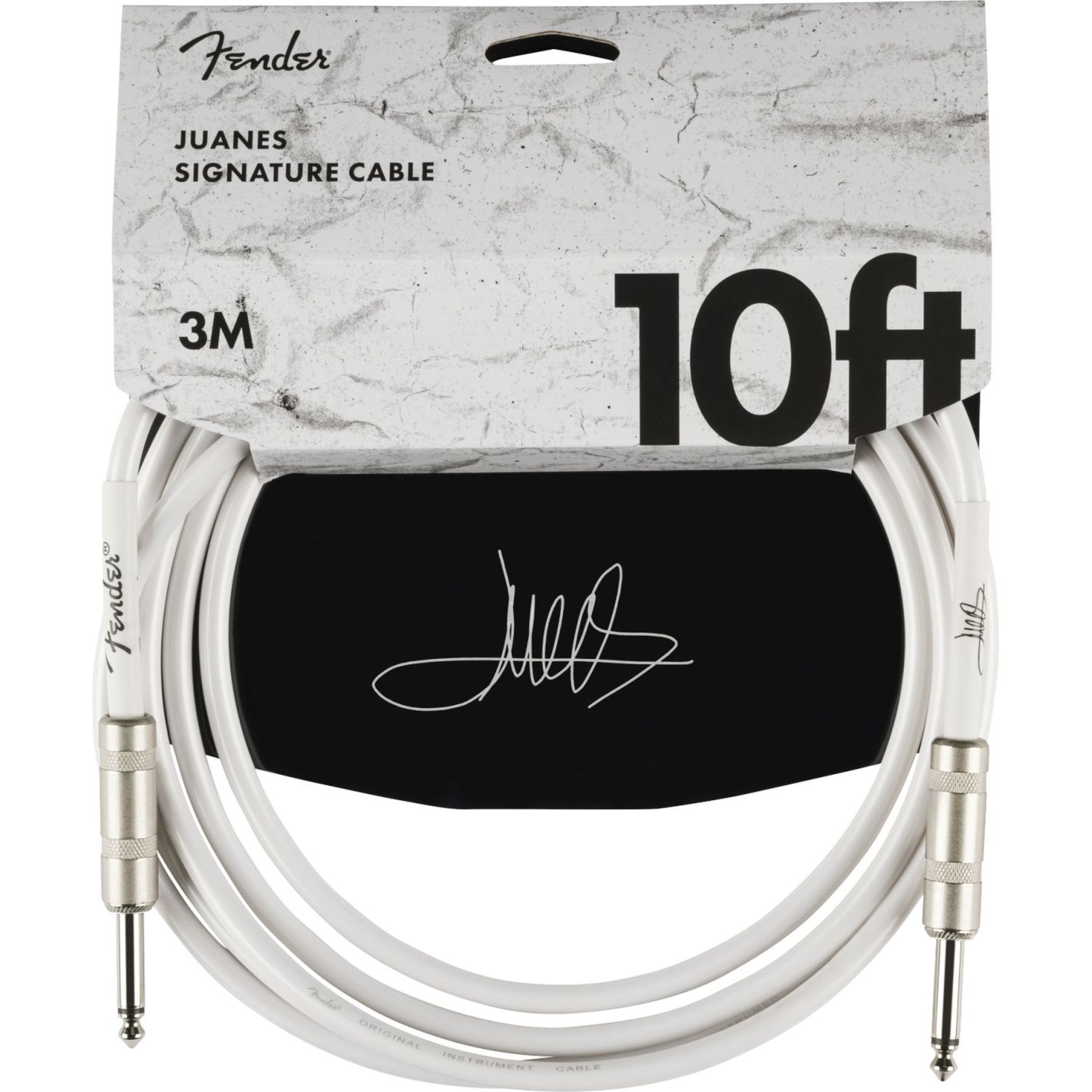 JUANES 10 INST CABLE LUNA WHI