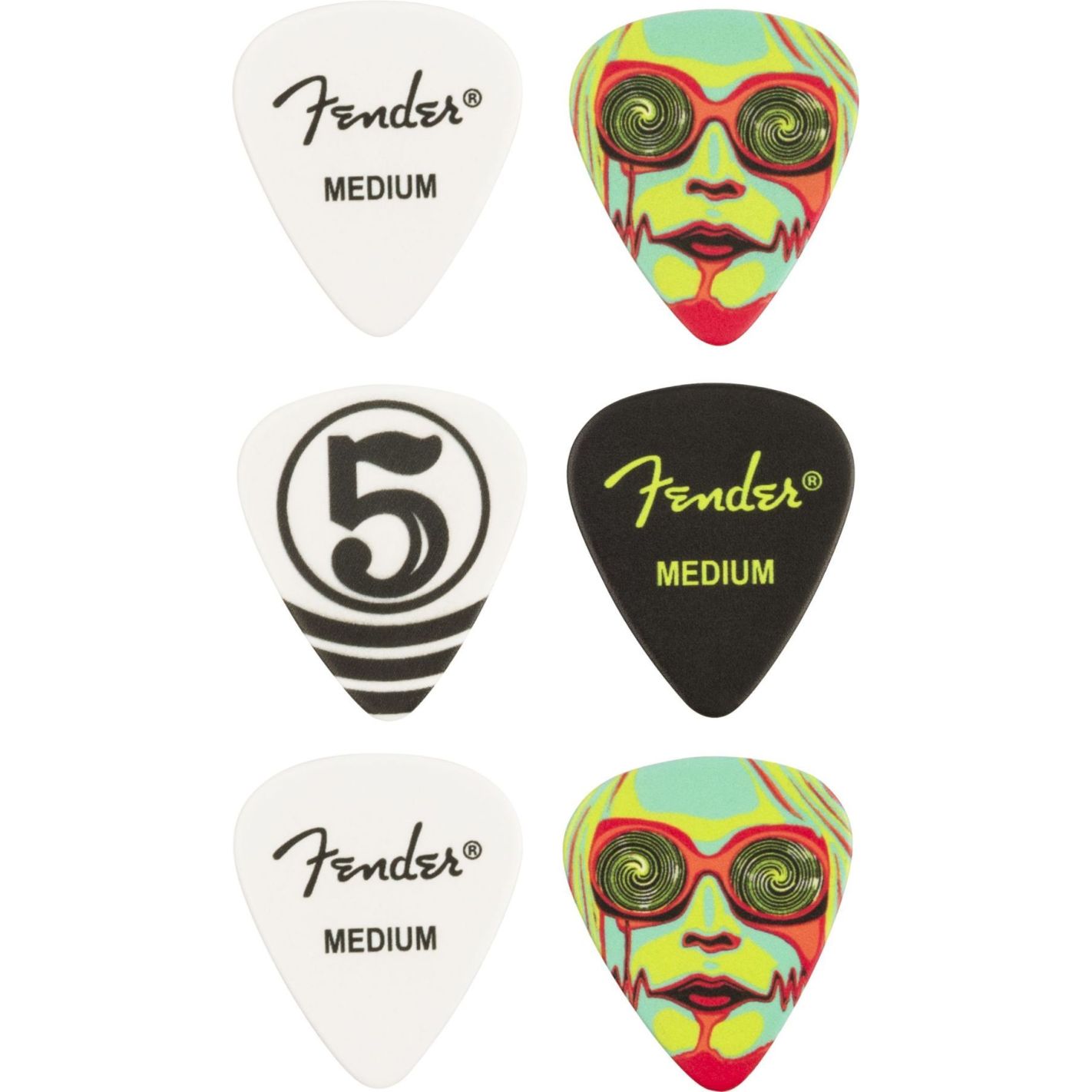 JOHN 5 351 CELLULOID PICKS X6