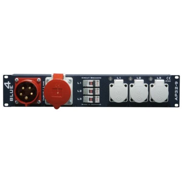 87480 BASE RACK 2U 9 SCHUKO