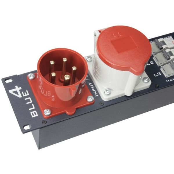 87480 BASE RACK 2U 9 SCHUKO