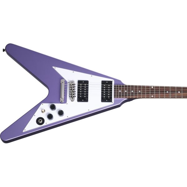 KIRK HAMMETT 1979 FLYING V PURPLE METALLIC