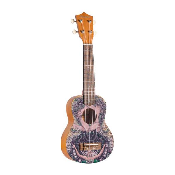 UKELELE SOPRANO FREEDOM B1E-FR22