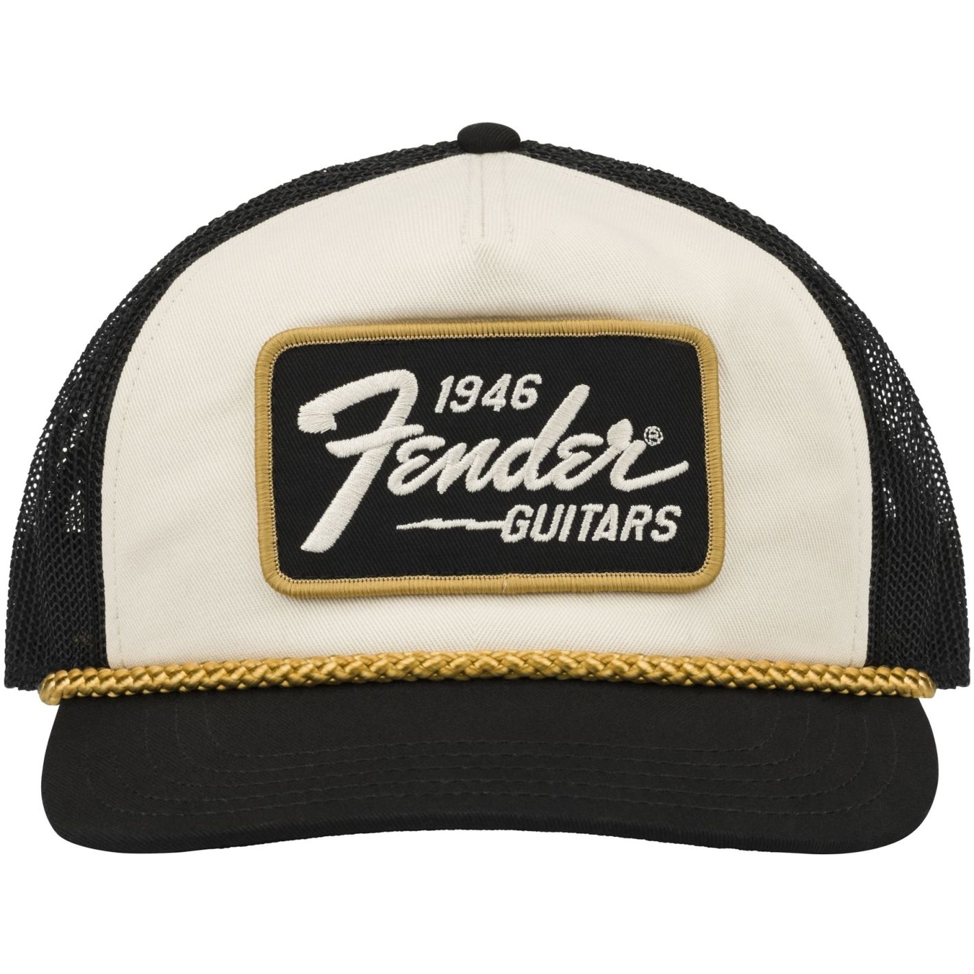 FENDER 1946 GOLD BRAID HAT BLACK