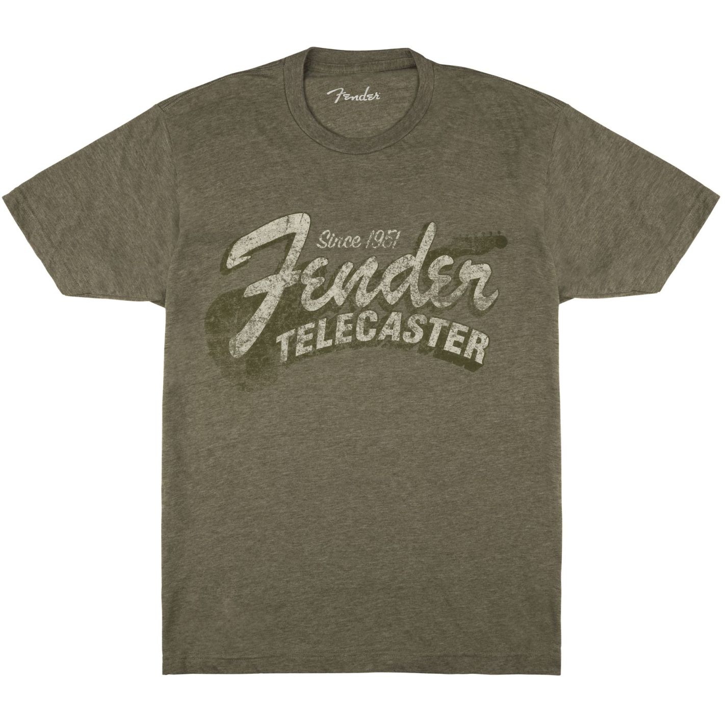 FENDER 1951 TELE T-SHIRT MIL HTR XL