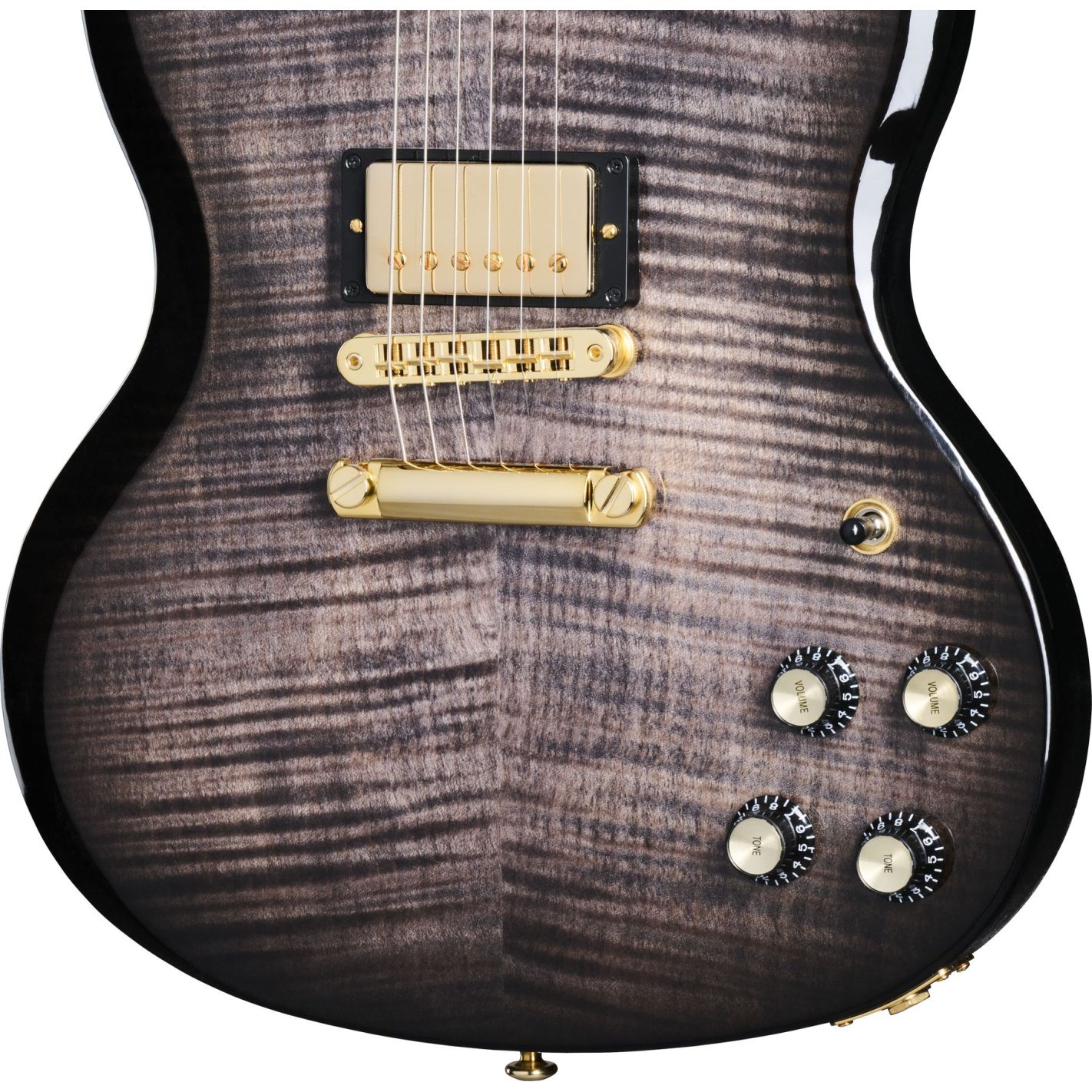 SG SUPREME TRANSLUCENT EBONY BURST