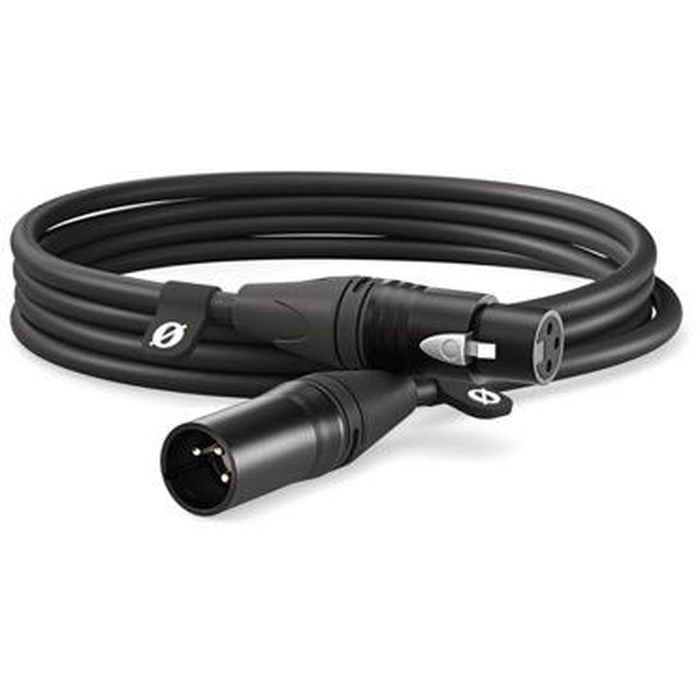 XLR3M CABLE 3M BLACK