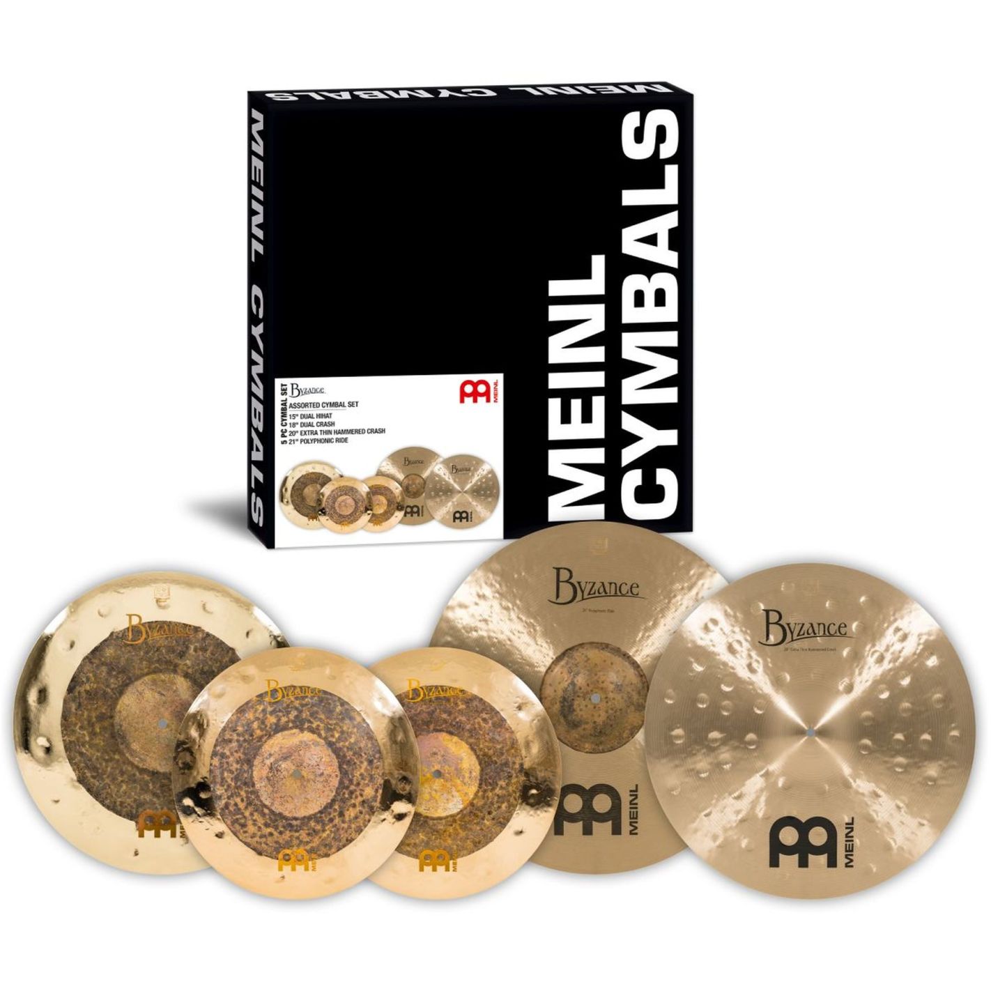 B15182021 BYZANCE ASSORTED CYMBAL SET