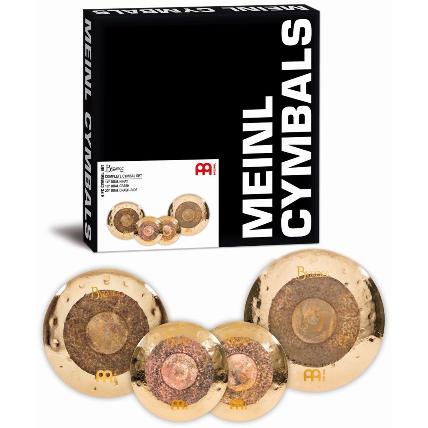 BDU-CS1 BYZANCE DUAL COMPLETE CYMBAL SET