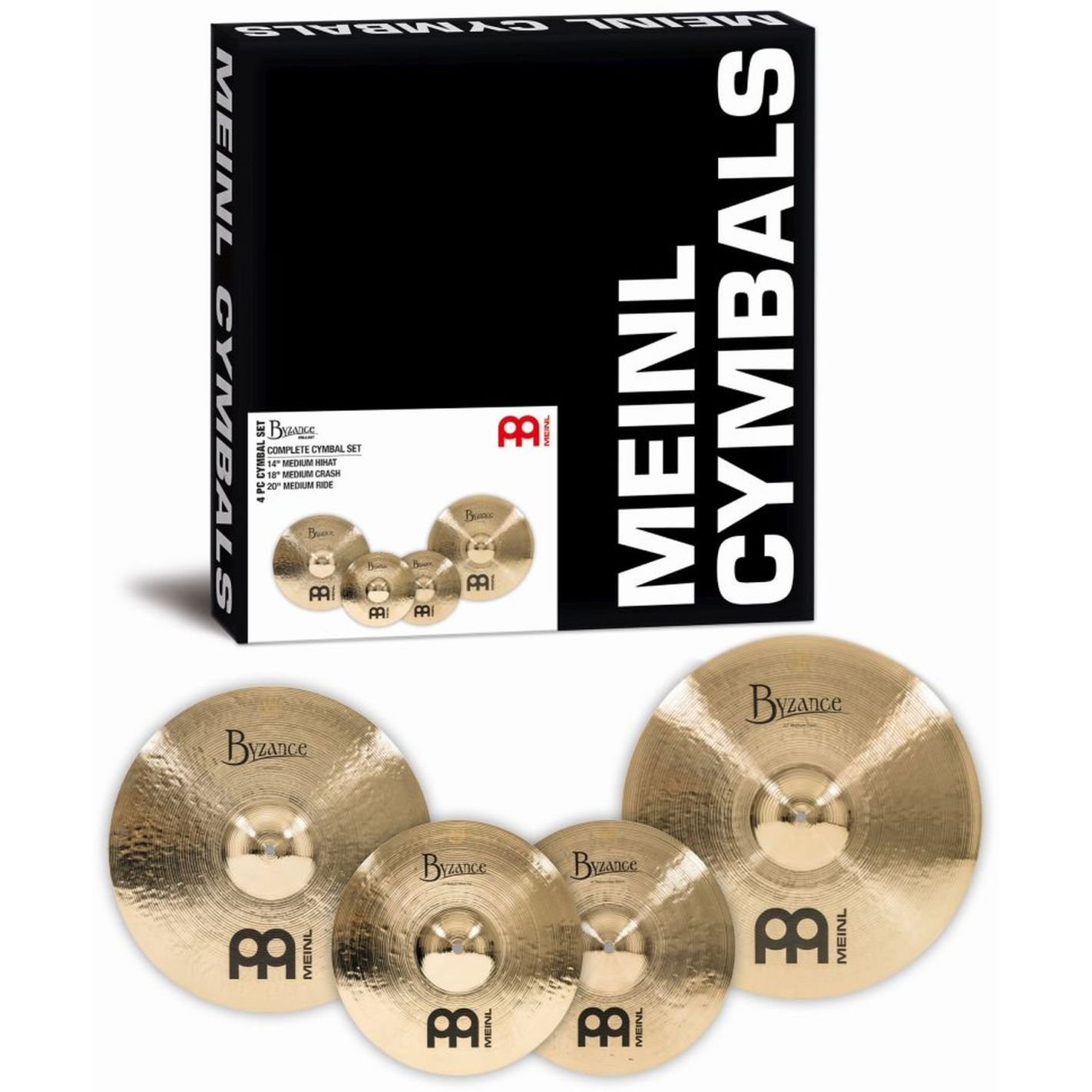 BB-CS1 BYZANCE BRILLIANT COMPLETE CYMBAL SET