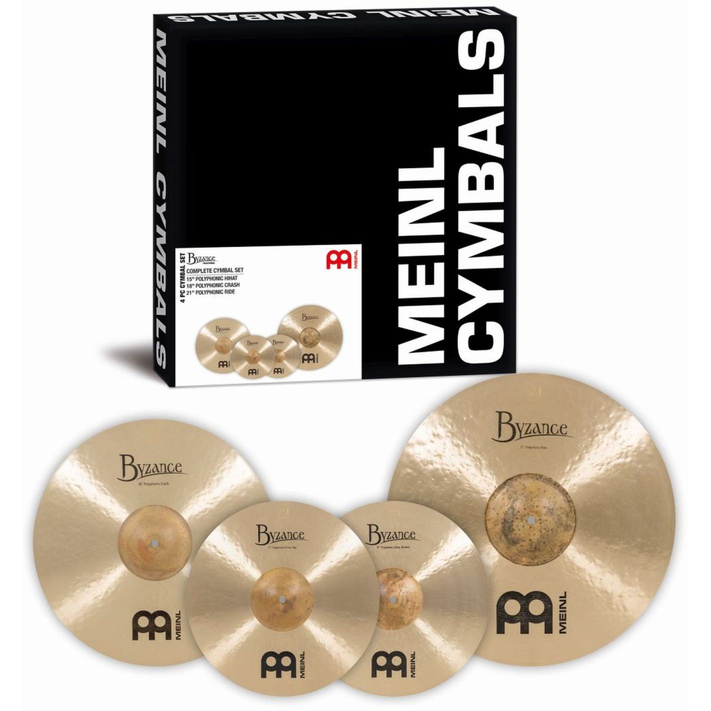 BT-CS2 BYZANCE TRADITIONAL COMPLETE CYMBAL SET