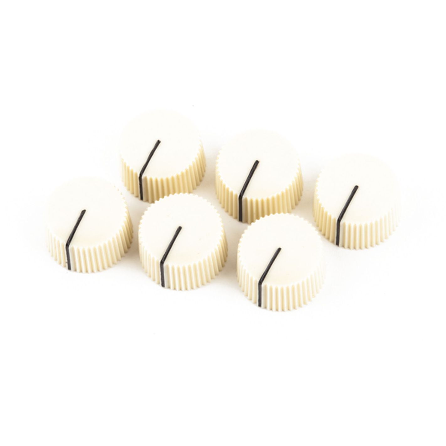 WHITE VINTAGE AMP KNOBS 6