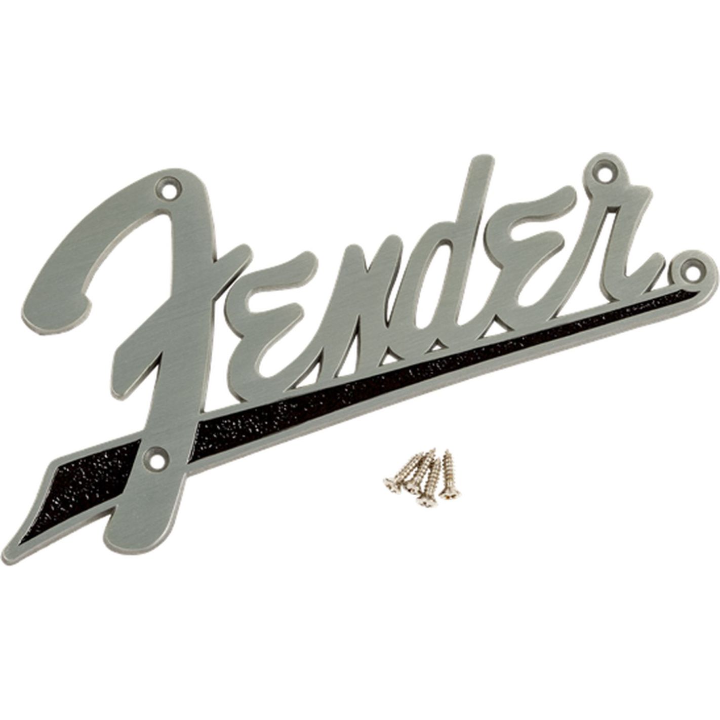 FENDER FLAT AMP LOGO BLACK