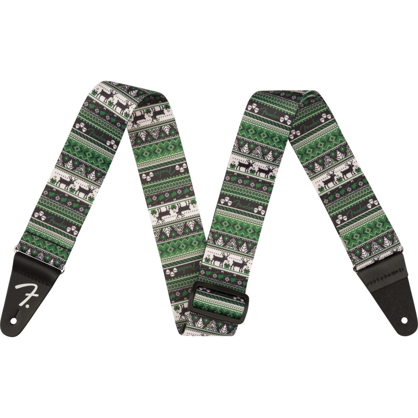 UGLY XMAS SWEATER STRAP GRN FAIR ISLE