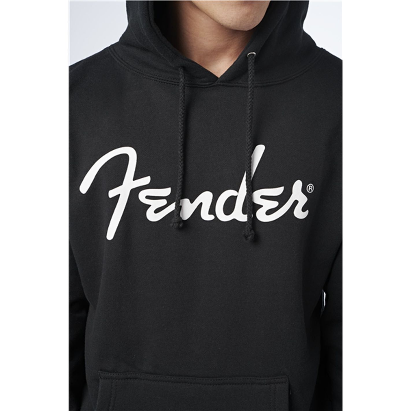 FENDER LOGO HOODIE BLK XXL