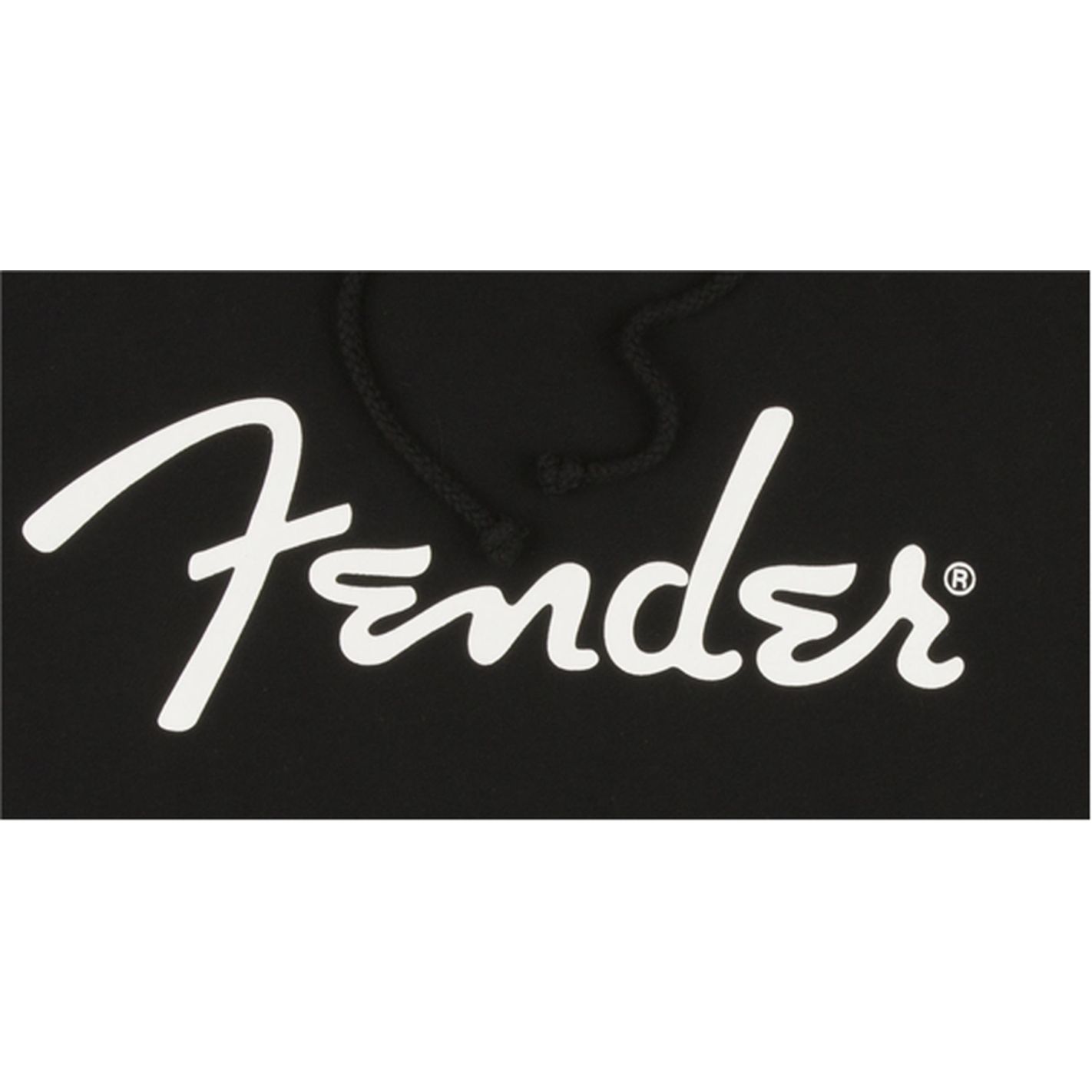 FENDER LOGO HOODIE BLK XXL