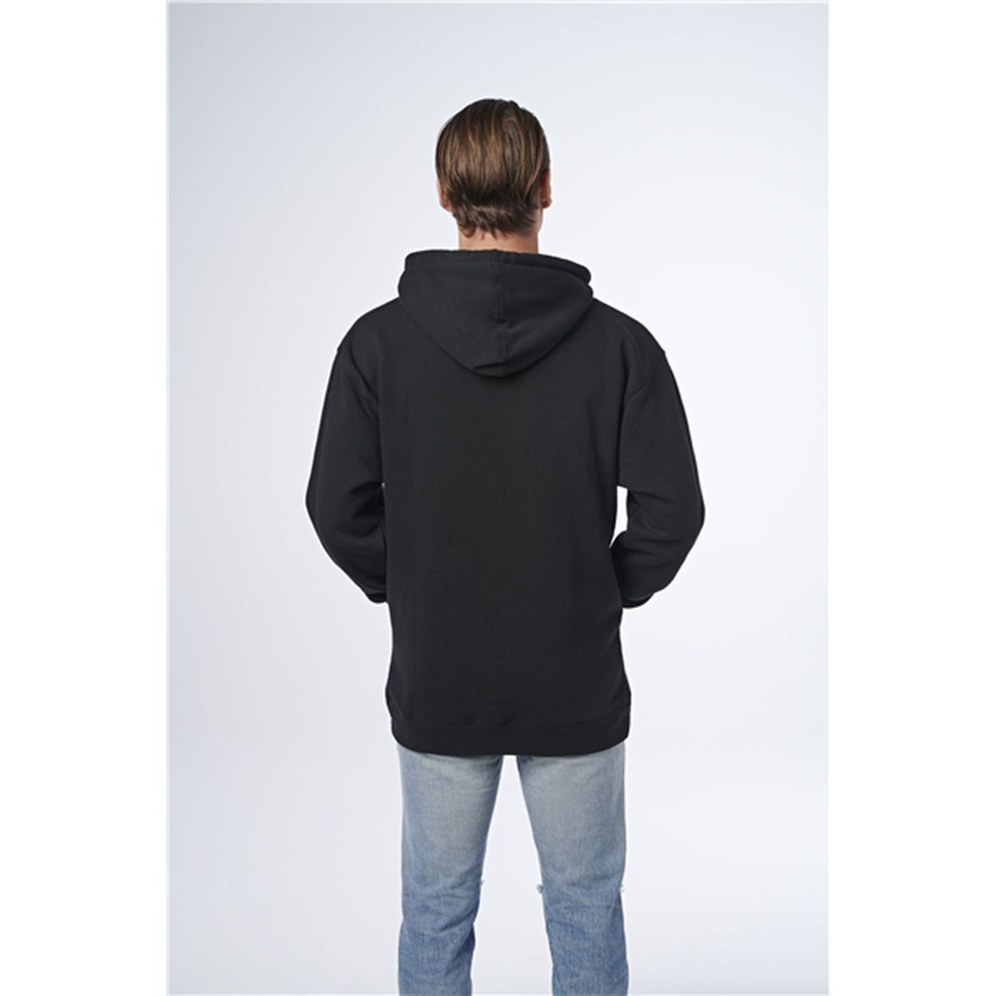 FENDER LOGO HOODIE BLK XL