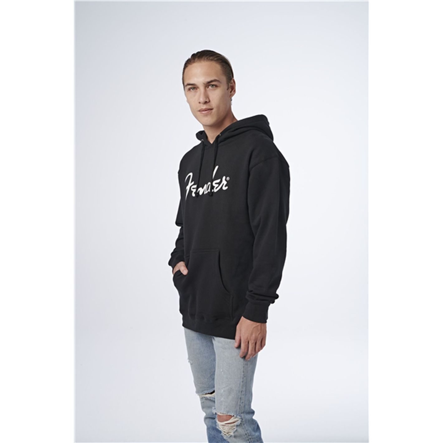 FENDER LOGO HOODIE BLK L