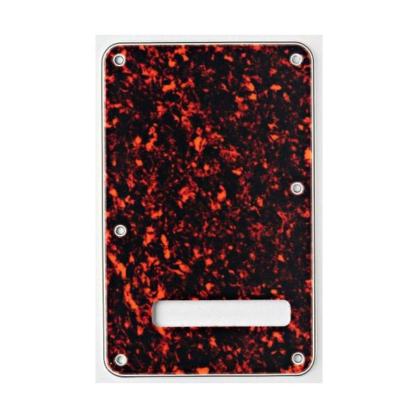 STRAT BACKPLATE TORTOISE SHELL 4PLY