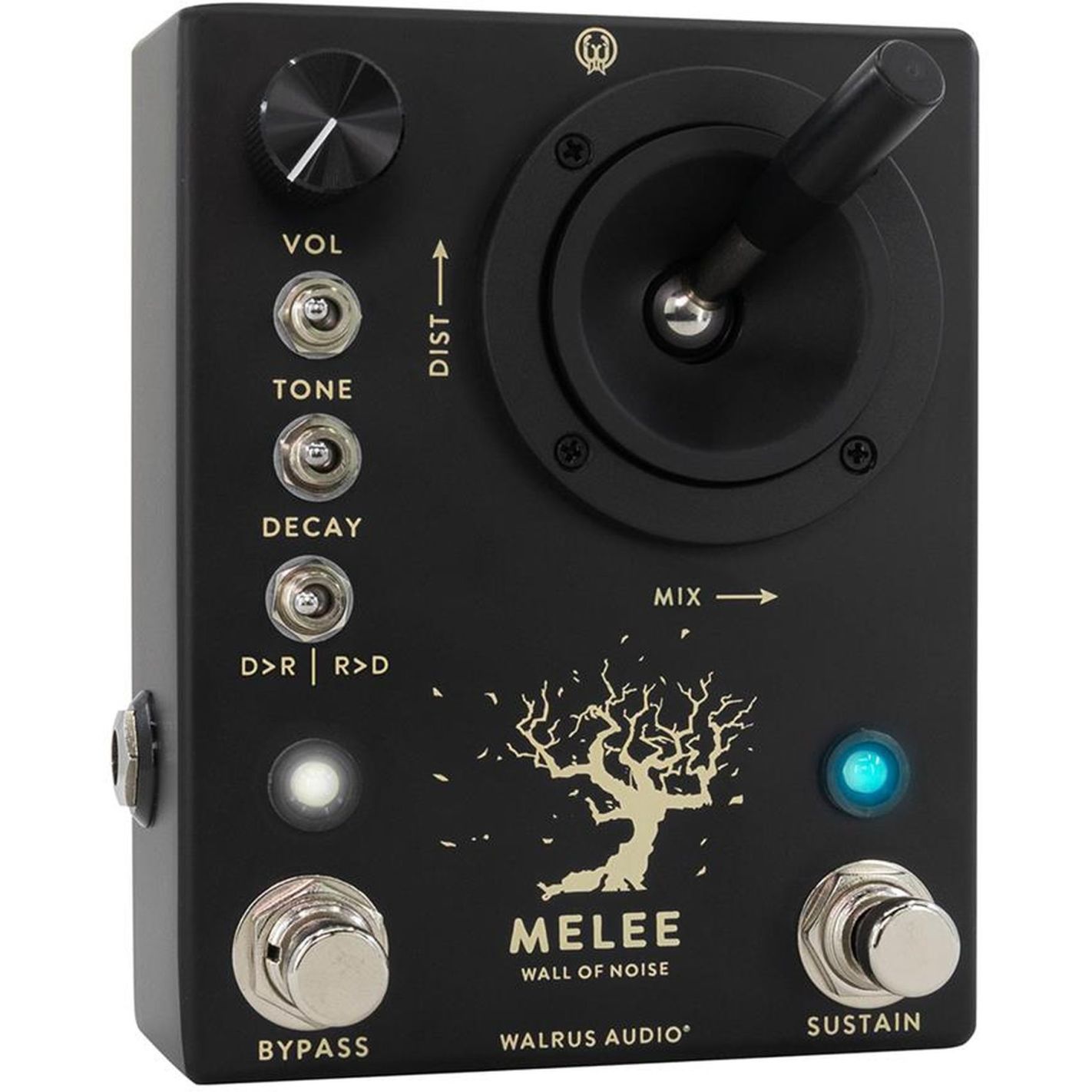 MELEE REVERB DISTORTION BLACK