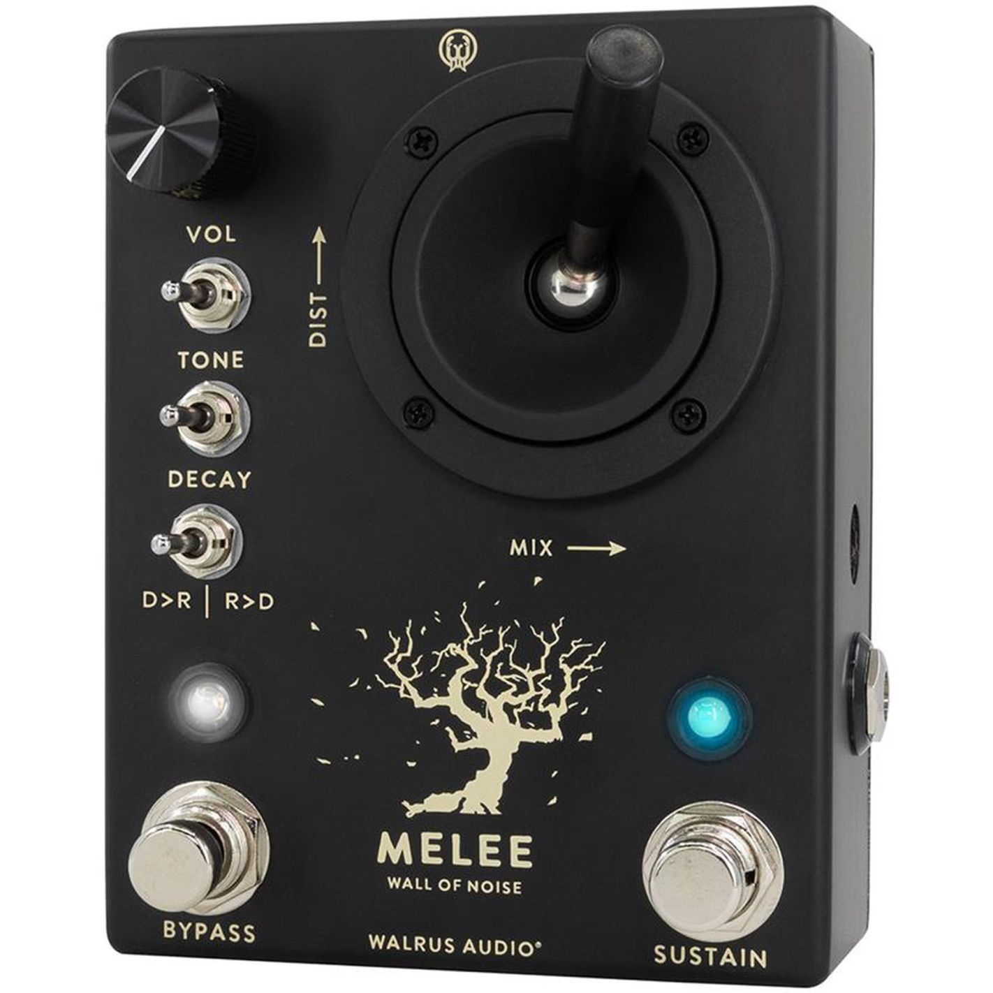 MELEE REVERB DISTORTION BLACK