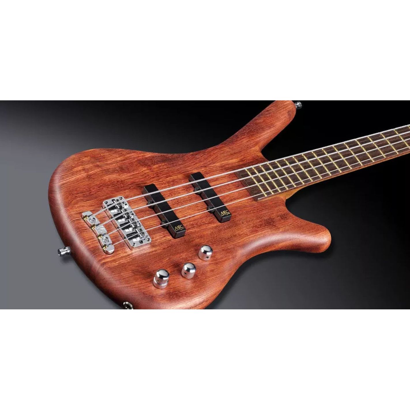 TEAMBUILT PRO CORVETTE BUBINGA 4STRING NATURAL...