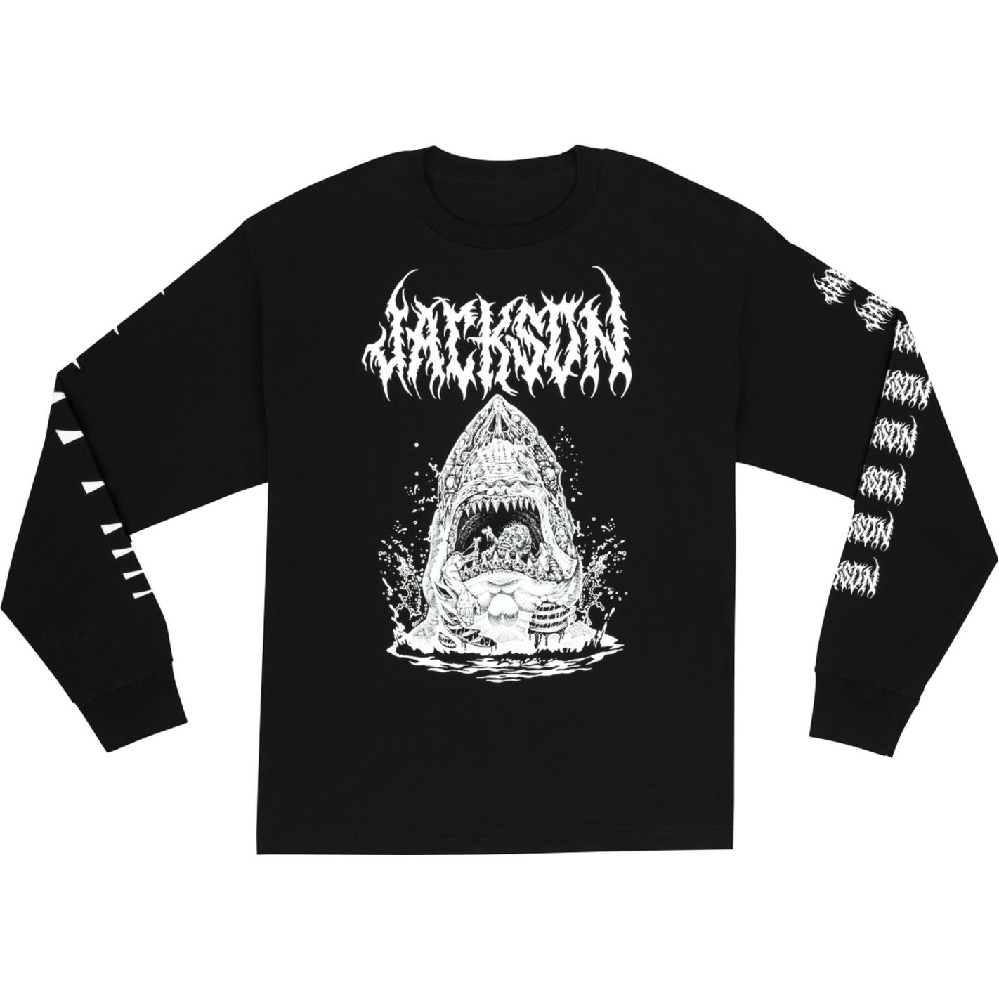 JACKSON SHARKROT T-SHIRT BLACK S