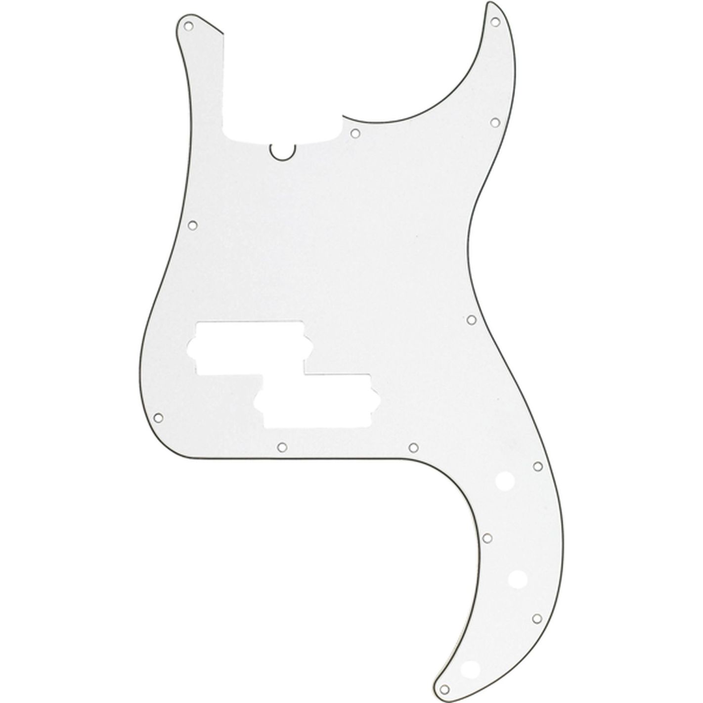 PG P BASS PARCHMENT 13-HOLE NOTCH