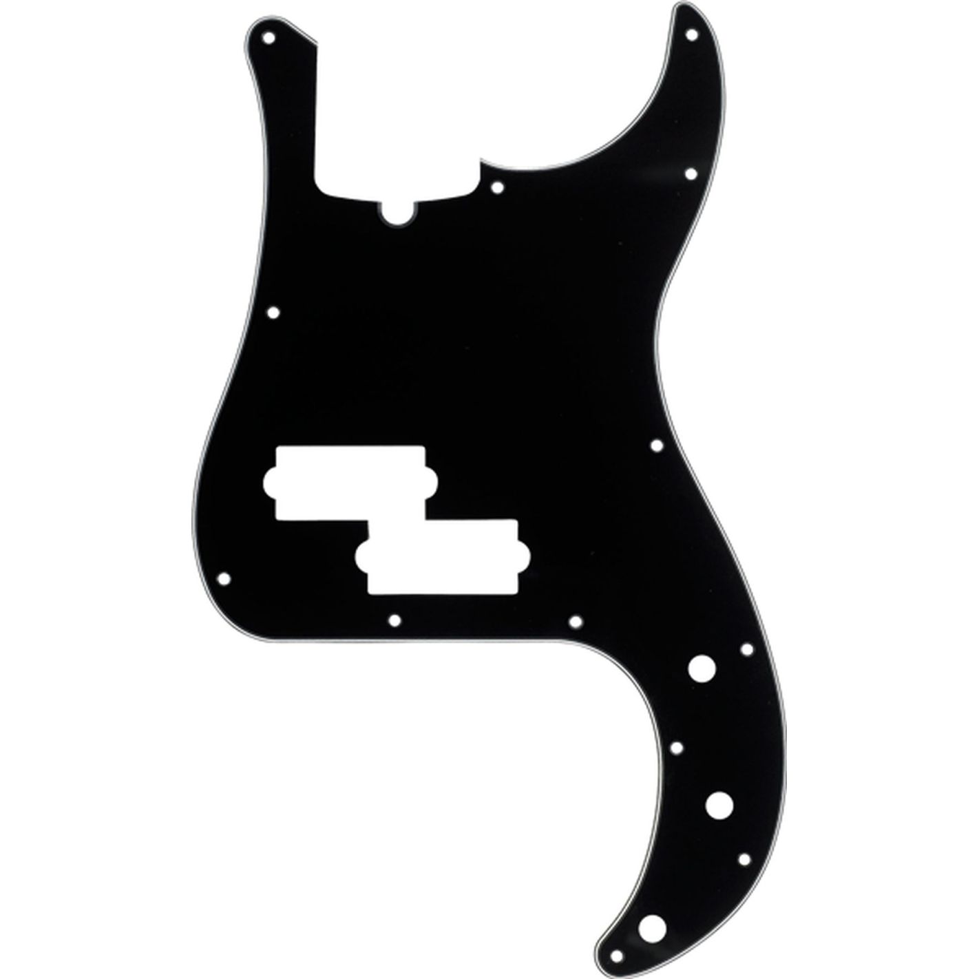 PG P BASS AM STD B-W-B 3-PLY NOTCH