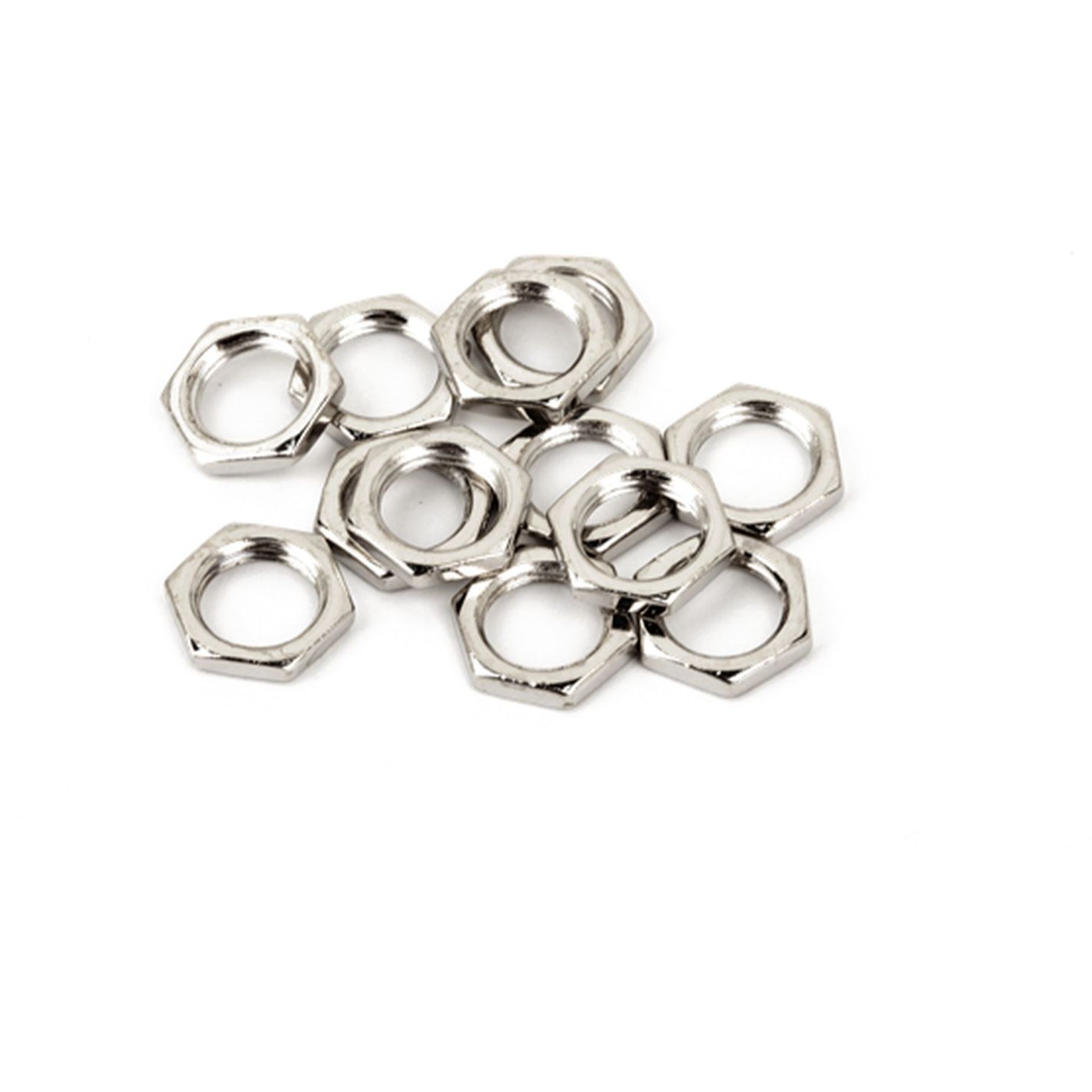 NUT HEX 3-8-32 X 3-32 NICKEL 12