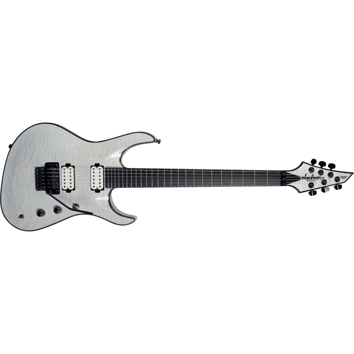 USA CHRIS BRODERICK SOLOIST 6 EB TRANSPARENT WHITE