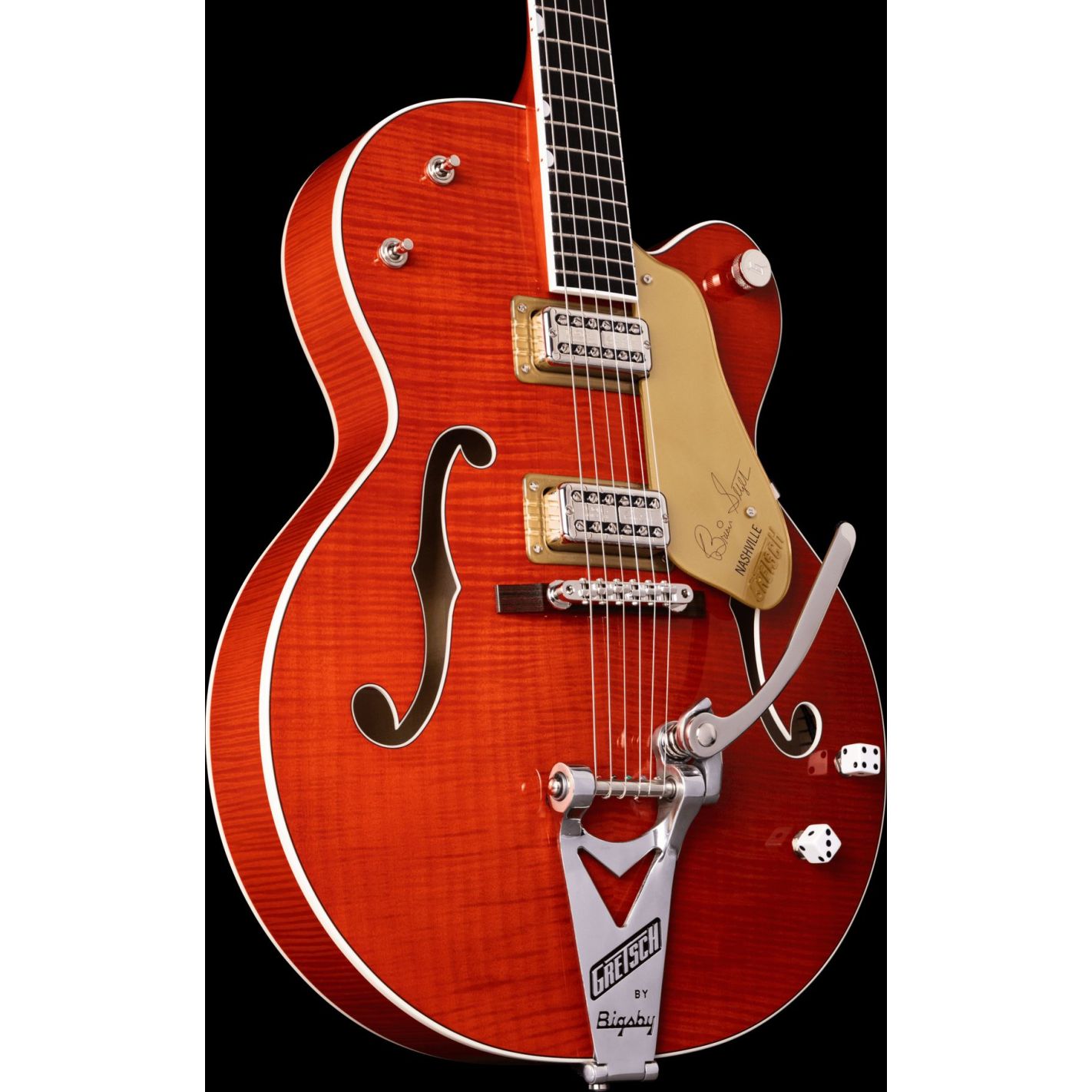 G6120TFM-BSNV BRIAN SETZER ORANGE STAIN