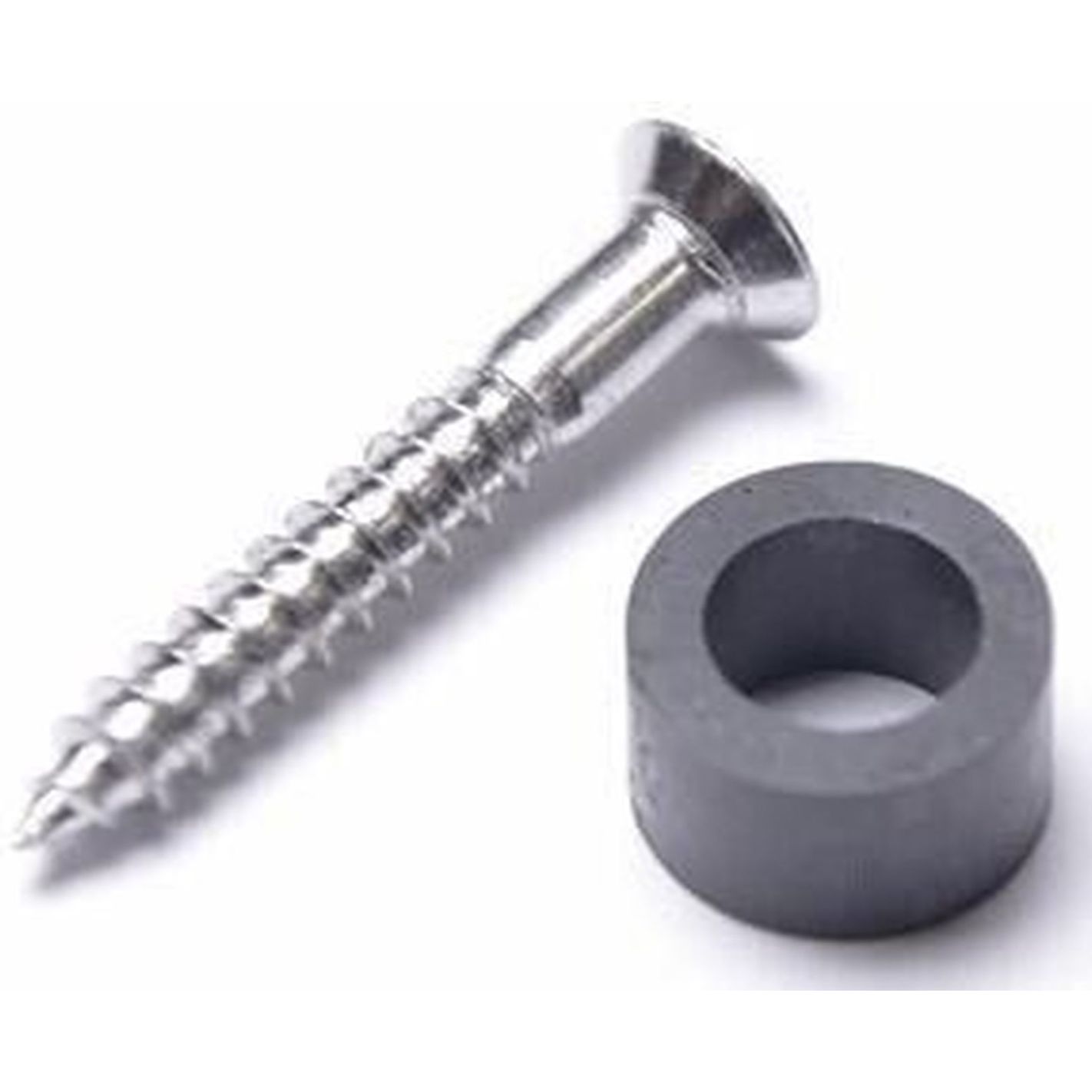 0491C SCREW PG W-SPACER CHR