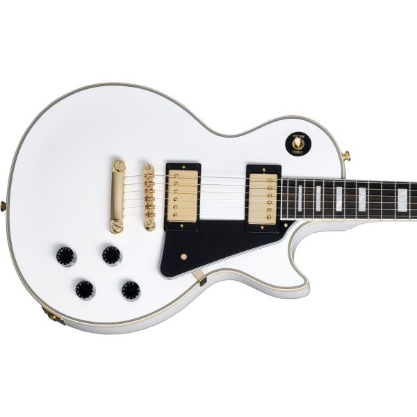 LES PAUL CUSTOM ALPINE WHITE