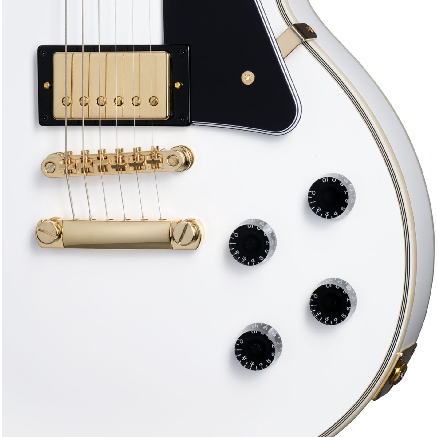 LES PAUL CUSTOM ALPINE WHITE