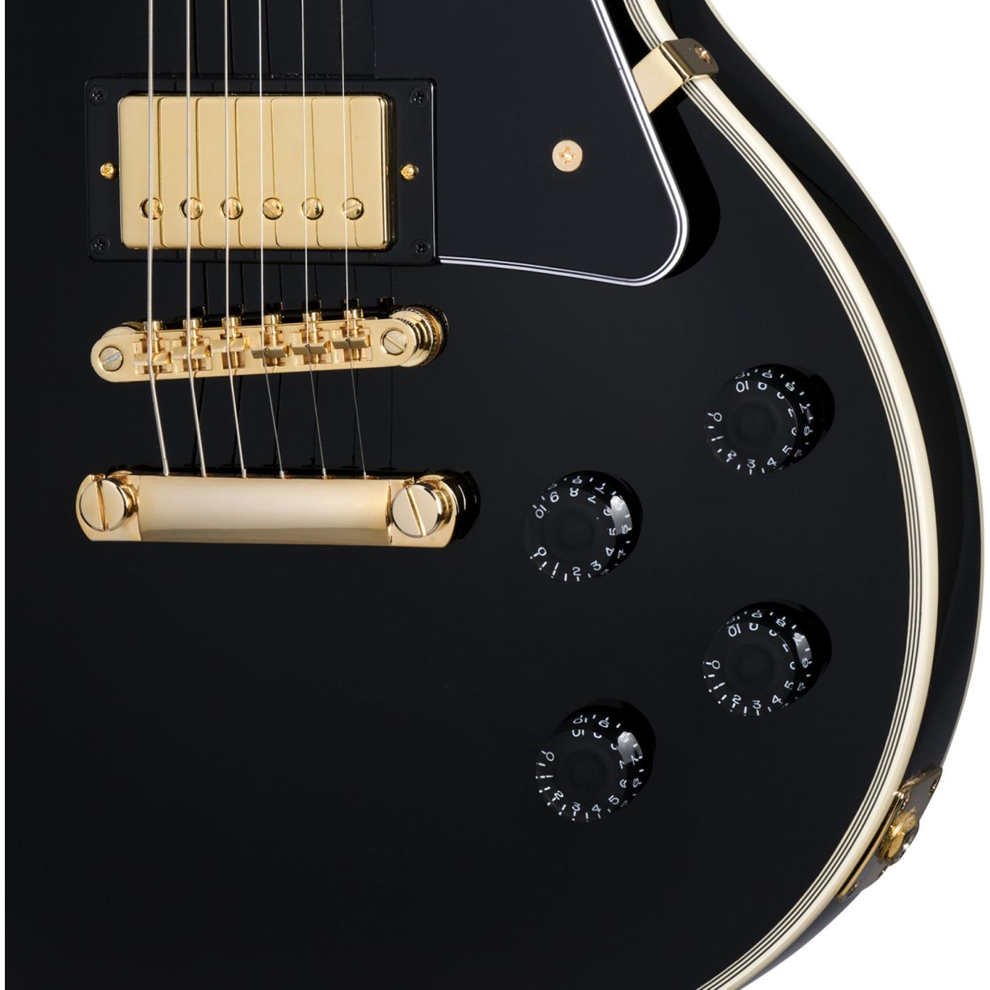 LES PAUL CUSTOM EBONY