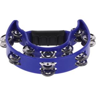 PANDERETA MEDIA LUNA 20 AZUL