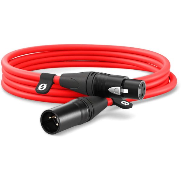 XLR CABLE-3M RED