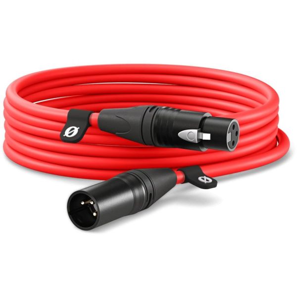 XLR CABLE-6M RED