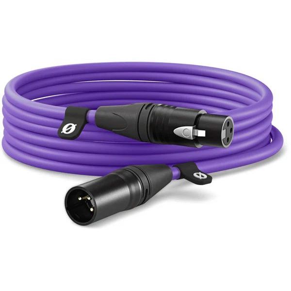 XLR CABLE-6M PURPLE