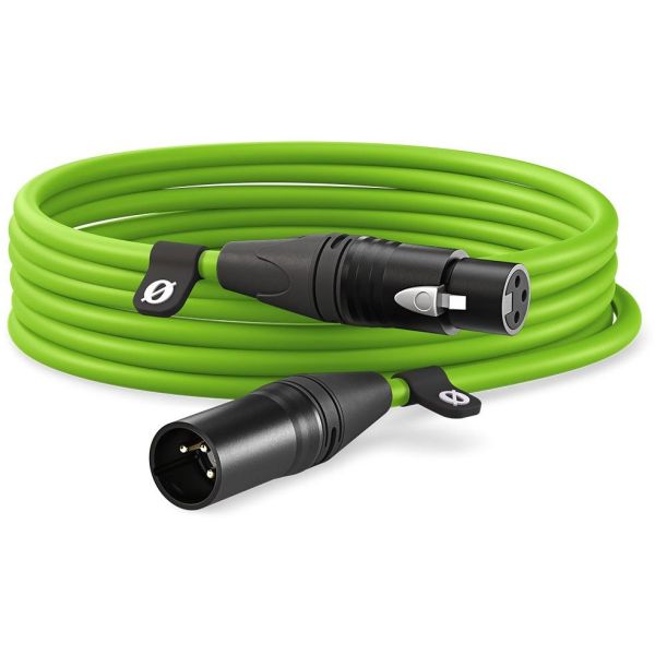 XLR CABLE-6M GREEN