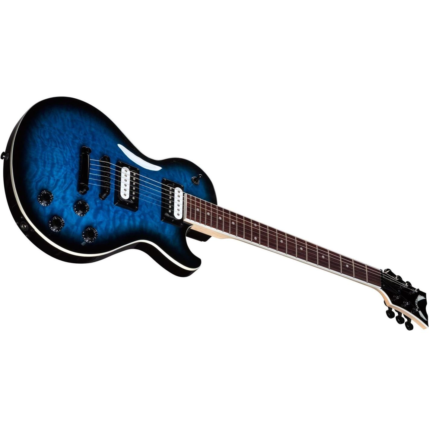 THOROUGHBRED X QUILT MAPLE TRANS BLUE BURST