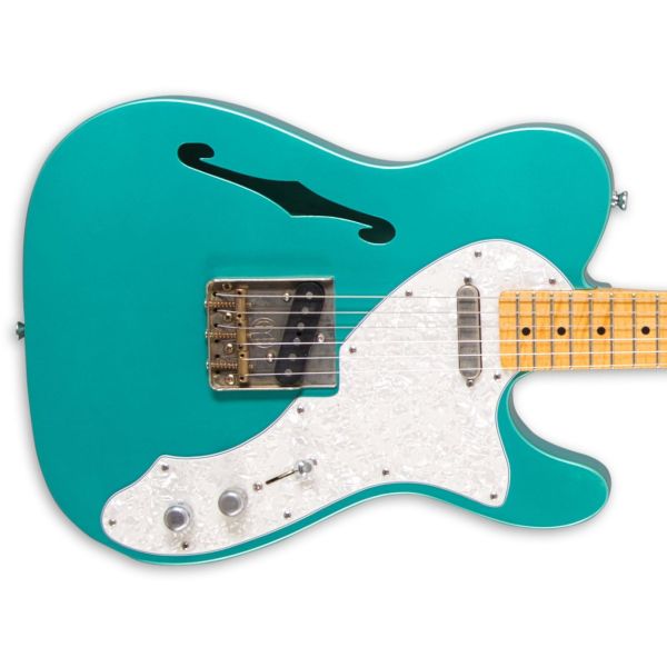 TELEMAN T68 THINLINE TEAL GREEN CUSTOM SHOP