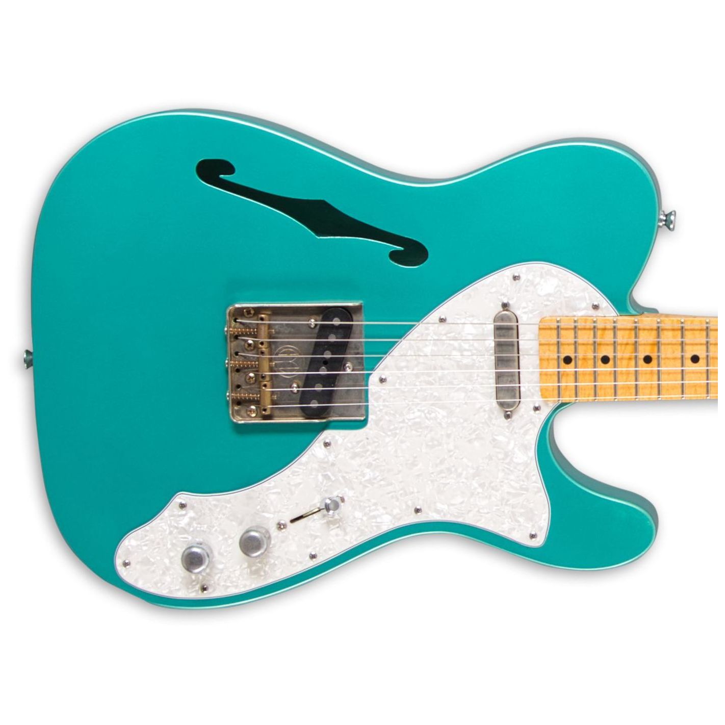 TELEMAN T68 THINLINE TEAL GREEN CUSTOM SHOP