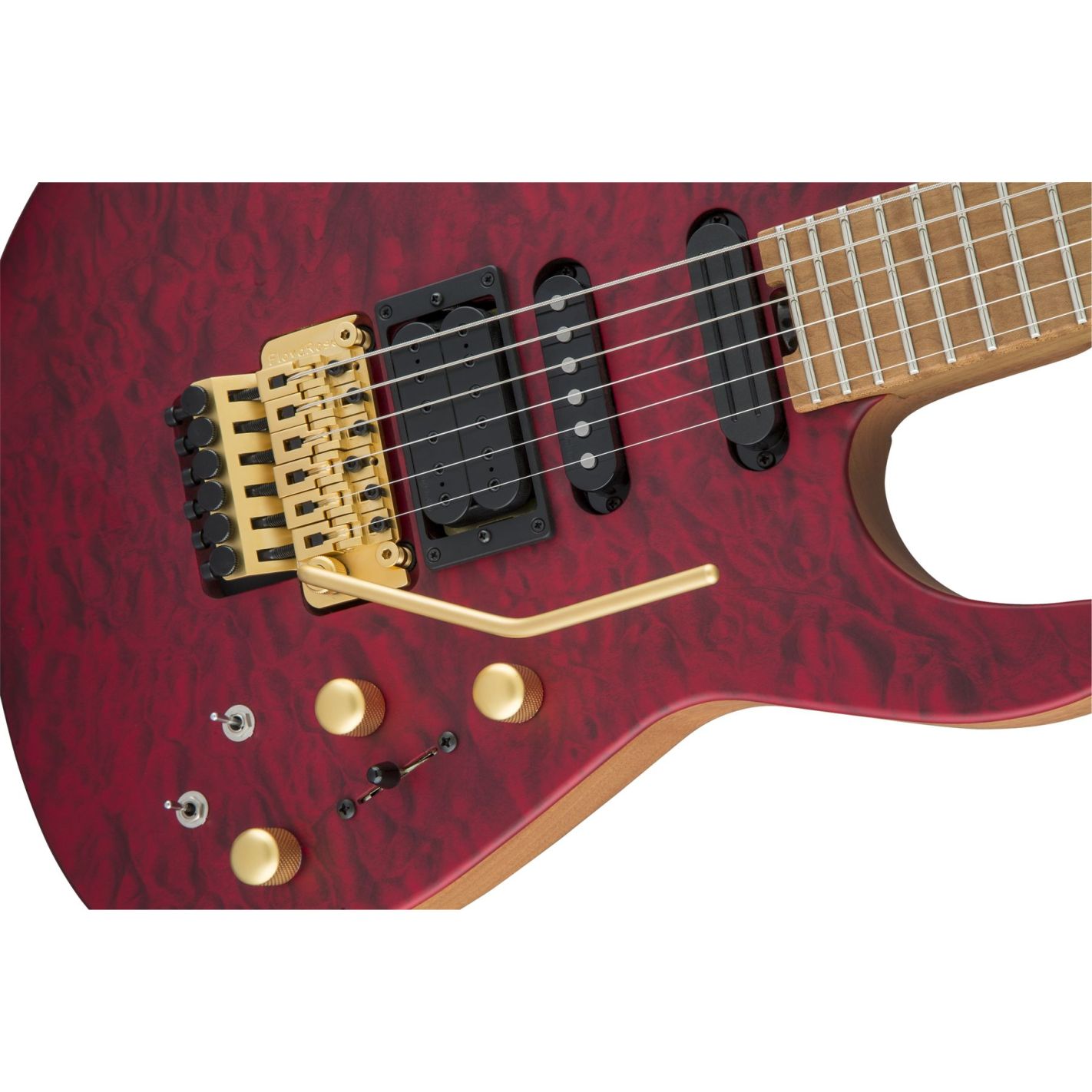 USA PHIL COLLEN PC1 SATIN TRANSPARENT RED